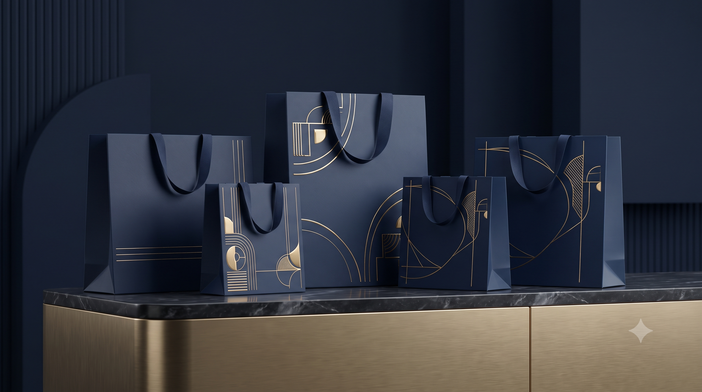 Luxury paper bags for premium packaging